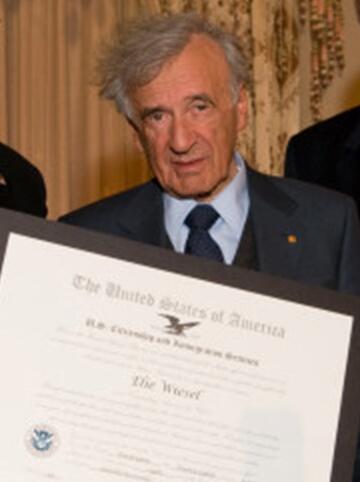 Photo of Elie Wiesel 